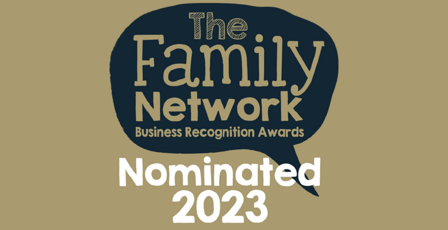 The Family Network Business Recognition Awards logo.